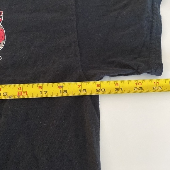 Riot Society T-Shirt Black Teddy Bear Skeleton Heads Men's Size Large - Picture 7 of 8